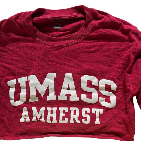 Long sleeve UMASS Amherst cropped long sleeve tee - Picture 2 of 2
